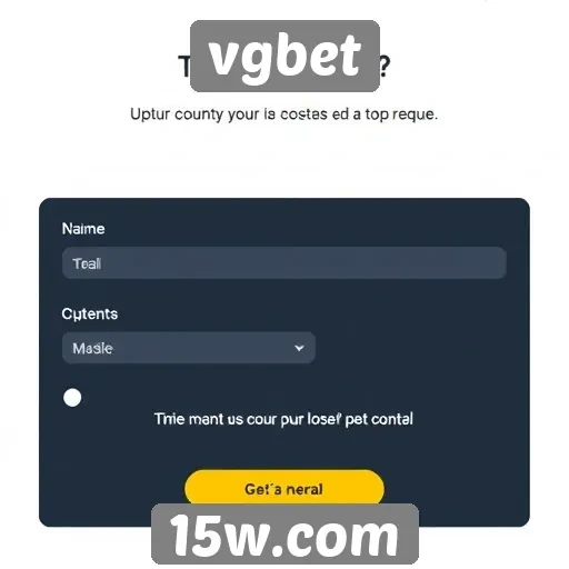 Como criar uma conta no vgbet de forma segura